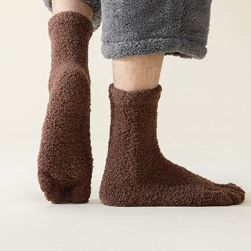 1/5 Pairs Mans Thermal Toe Soc - Socks Ankle Men recension och pris
